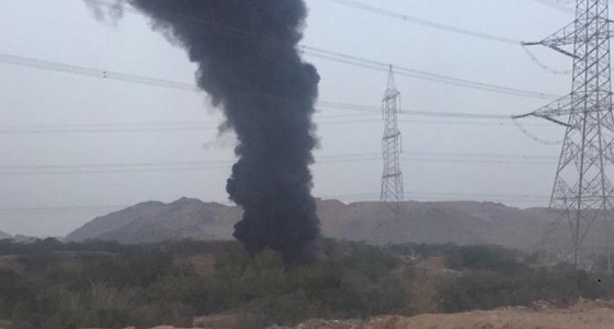 بالصور.. &#8221; الحرائق &#8221; تجتاح شرق جدة من جديد