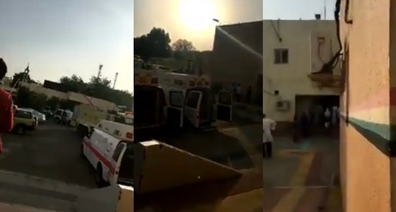 بالفيديو.. اندلاع حريق بالمستشفى العام بالعارضة