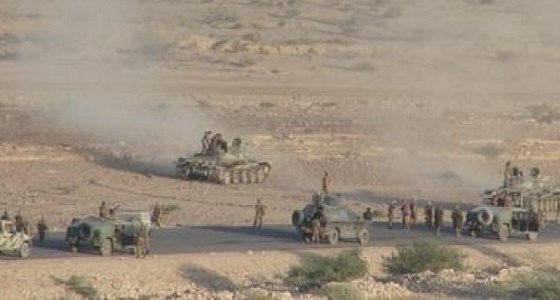 الحوثيون تحت نيران الجيش اليمني والتحالف بصعدة