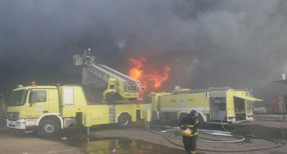نشوب حريق بناقلة أوكسجين بمستشفى في جدة