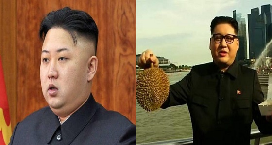 شبيه زعيم كوريا الشمالية يثير الجدل ويخطف أنفاس المشجعات