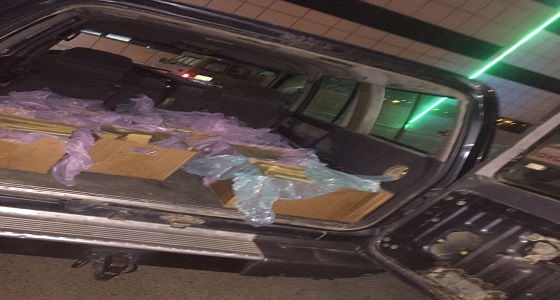 الجهات الأمنية تضبط مركبة محملة بالرقاق الفاسد بمركز بني سعد