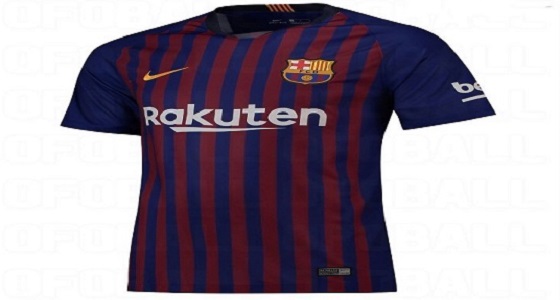 نادي برشلونة يزيح الستار عن قميصه الجديد