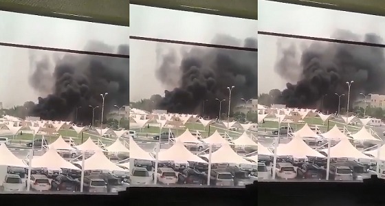 بالفيديو.. انفجار عنيف يهز جامعة قطر بالدوحة
