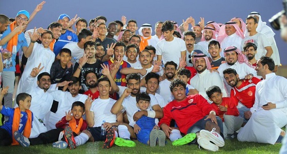 نادي عرعر يحتفل بمناسبة صعوده لدوري الدرجة الثانية لأول مرة في تاريخه