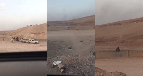 بالفيديو.. عمالة وافدة تسطو على حوش أمانة الرياض قبل الإفطار