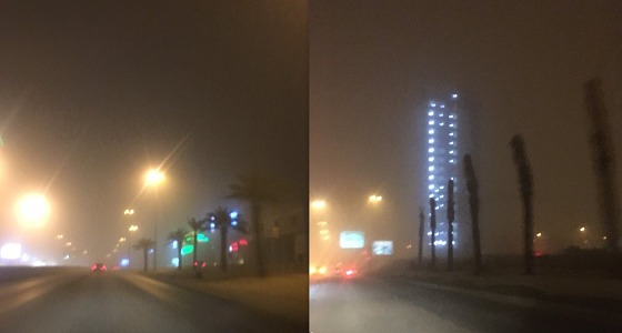 بالفيديو..غبار كثيف يجتاح الرياض