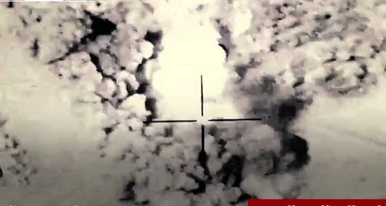 &#8221; بالفيديو &#8221; قوات التحالف تستهدف مركبات لمليشيات الحوثي