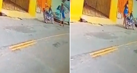 بالفيديو.. سيدة تتعقب زوجها وعشيقته وتقتله في الشارع