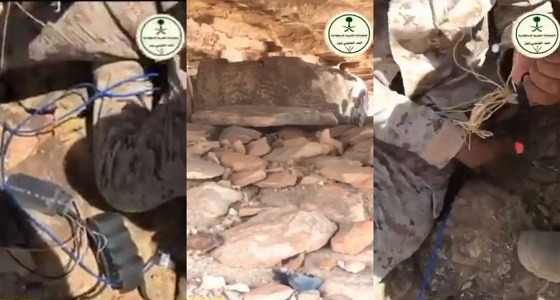 بالفيديو.. شجاعة ليوث القوات البرية أثناء تفكيك ألغام الحوثي