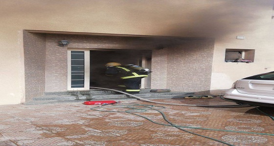 مدني القطيف يسيطر على حريق في منزل مكون من دورين