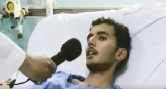 بالفيديو..بطل جريح يوجه رسالة مؤثرة قبل الإفطار برغم من إصابته