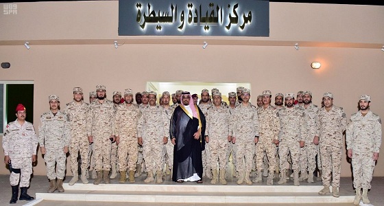 بالصور.. نائب أمير نجران يزور مقر قيادة لواء الأمير تركي بن عبدالعزيز الأول الآلي بالحرس الوطني