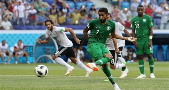 &#8221; الفرج &#8221; أول سعودي يسجل أهداف بكأس العالم منذ 2006