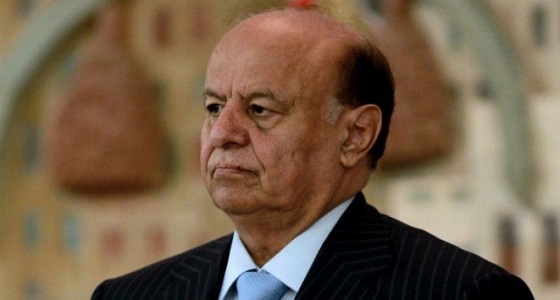 الرئيس اليمني يجري اتصالاً هاتفياً بقائد لواء العمالقة الأول