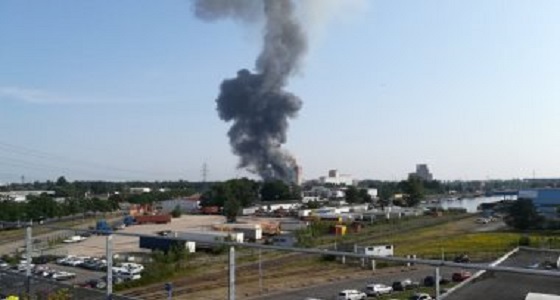 انفجار مخزن حبوب بفرنسا يسفر عن إصابة 11 شخص