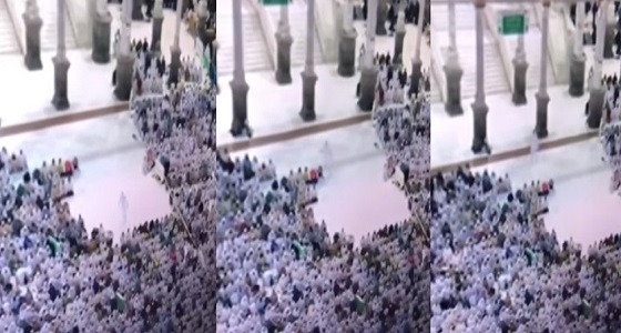 ” فيديو ” يدحض ظهور ” جني ” بين صفوف المصلين بالحرم المكي