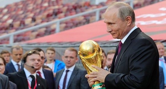 بالفيديو.. &#8221; بوتين &#8221; يرحب بضيوف افتتاح كأس العالم: أهلا بكم في روسيا