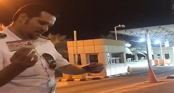 بالفيديو..أول بحرينية تدخل السعودية بالسيارة