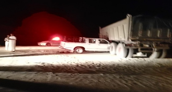 الرمال على طريق مخططات ولي العهد تؤدي إلى حادث تصادم جديد