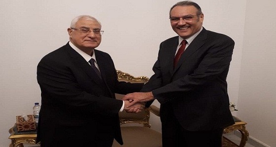 سفير خادم الحرمين لدى مصر يزور رئيس الجمهورية السابق