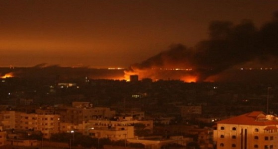 طيران الاحتلال يقصف 25 موقعا لحماس في قطاع غزة