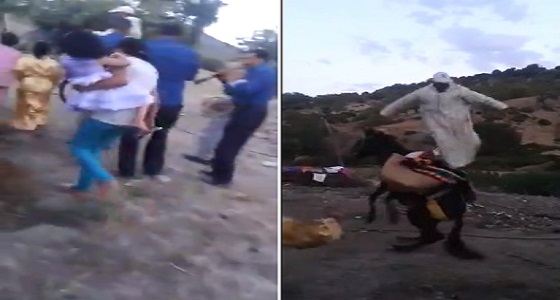 بالفيديو.. سقوط مروع لرجل استعرض مهاراته في الرقص فوق ظهر حصان