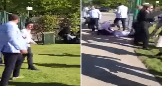بالفيديو.. مشاجرة بين مدعويين يحول حفل زفاف لساحة قتال