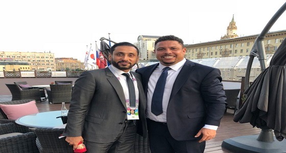 سامي الجابر بصحبة الظاهرة رونالدو بروسيا