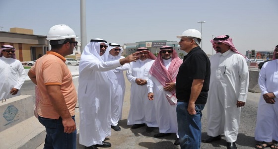 أمانة الشرقية تفتتح طريق الخدمة لمشروع نفق الأمير محمد بن فهد