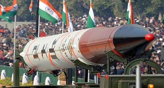 الهند تجري تجربة إطلاق صاروخ باليستي عابر للقارات
