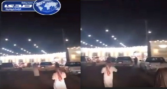 بالفيديو.. الشبّاب الأحمر يضئ محافظة السليل