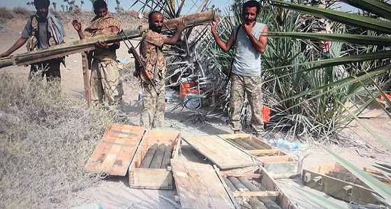 بالصور.. العثور على ترسانة من الصواريخ والأسلحة تابعة للحوثيين بالحديدة