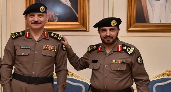 مدير شرطة حائل يقلد اللواء الغنام رتبته الجديدة