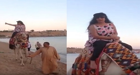 فيفي عبده تدعم السياحة بشرم الشيخ.. ومتابعون: اهدي وكفاية اللي حصل للمنتخب