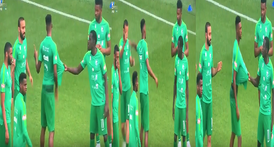 بالفيديو.. مشادة بين محمد السهلاوي وكنو قبل انطلاقة لقاء ألمانيا