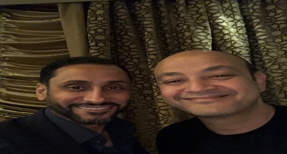 من زيورخ.. سامي الجابر برفقة الإعلامي المصري عمرو أديب