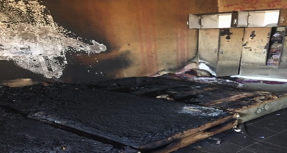الدفاع المدني يسيطر على حريق بأحد المنازل في &#8221; ينبع &#8221; دون وقوع إصابات