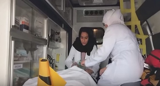بالفيديو.. تكوين طاقم نسائي كامل لسيارة إسعاف مع بدء قرار قيادة المرأة
