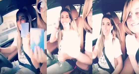 بالفيديو.. فتاتان من الكويت وتجربة القيادة إلى أراضي المملكة