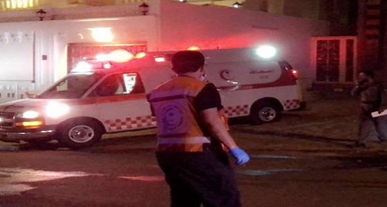 إصابة 15 باختناق في حريق بحي المنتزة