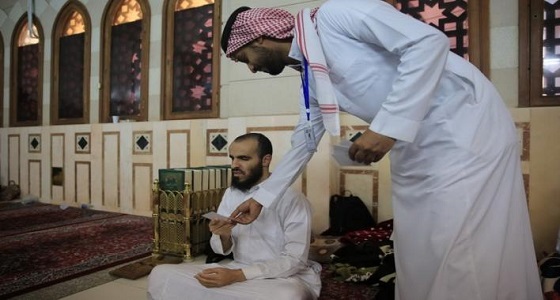 وكالة المسجد النبوي تقدم بطاقات خاصة للمعتكفين من ذوي الهمم العالية