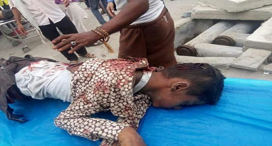 بالصور..مقتل وإصابة 15 من بينهم أطفال في مجزرة جديدة للحوثي بالحديدة