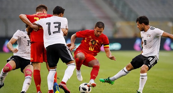 مجموعة الأخضر.. بلجيكا تمطر شباك مصر بثلاثية وديًا