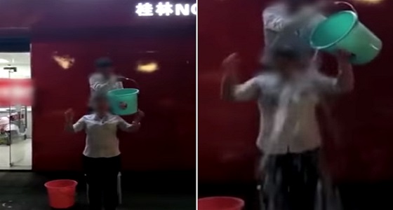 بالفيديو.. شركة تعاقب موظفة لم تحقق التارجت بطريقة مروعة