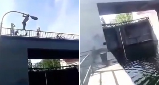 بالفيديو.. مراهق يدفع ثمن استعراضه أمام زملائه