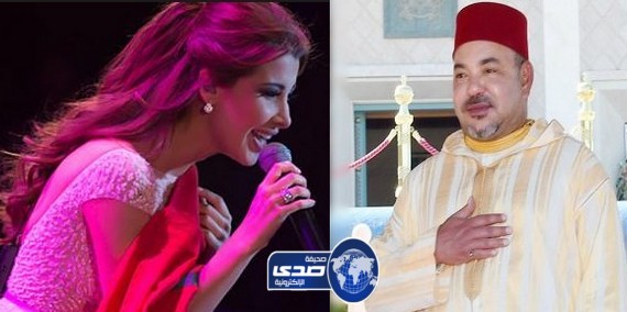 الملك محمد السادس یشكر نانسي عجرم