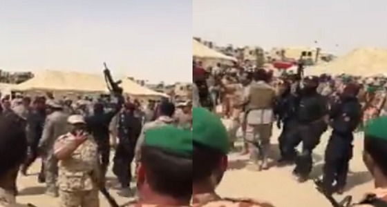 بالفيديو.. &#8221; ياولد سلمان يالدرع الحصين &#8221; .. احتفال قوات التحالف العربي بتحرير الحديدة