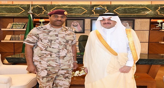 أمير المنطقة الشرقية يقلد اللواء البريك رتبته الجديدة