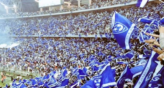 كعادتها.. جماهير الهلال في مقدمة ” إدعم ناديك “